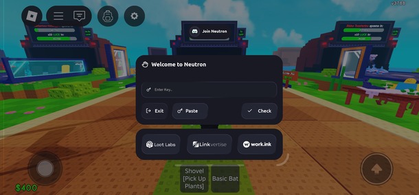 Neutron Executor Key