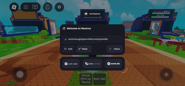 Neutron Executor Key